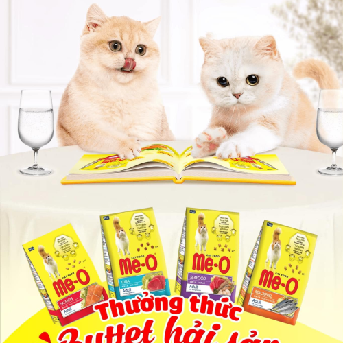 Thức ăn hạt Me-O dành cho mèo mọi độ tuổi ( Túi 1,1Kg-1,2Kg)