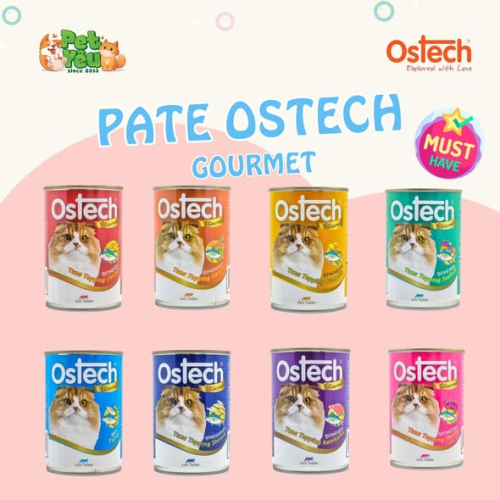 Pate Ostech Gourment dành cho mèo- Lon 400G