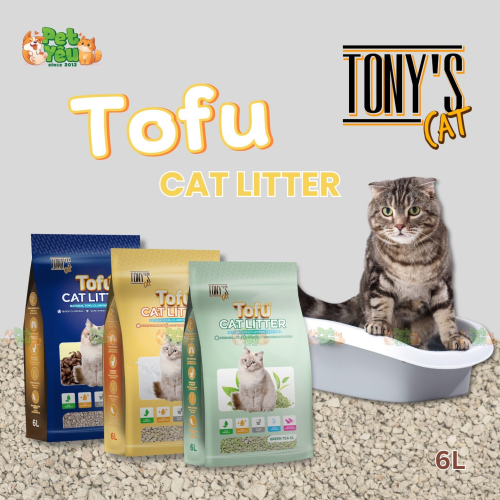 Cát đậu nành TONY'S TOFU Túi 6L