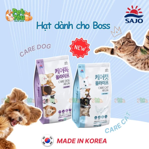 Thức ăn hạt Care Cat dành cho mèo mọi lứa tuổi