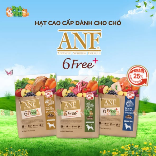 Hạt cao cấp dành cho chó ANF 6FREE+