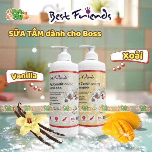 Sữa tắm Best Friends cho thú cưng - 500ML