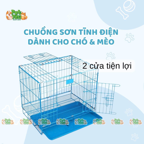 Chuồng Tĩnh Điện dành cho chó & mèo đủ size