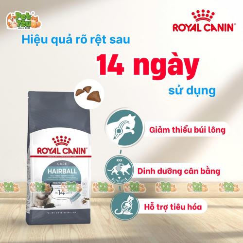 Hạt cho mèo Royal Canin HAIRBALL CARE - Hỗ trợ tiêu búi lông