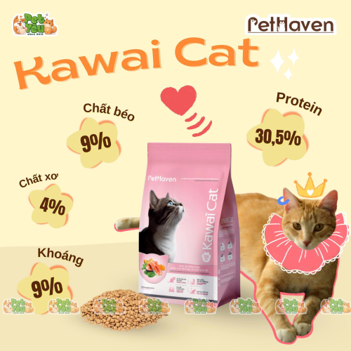 Hạt dành cho mèo mọi lứa tuổi Kawai Cat