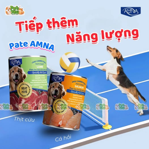Pate cho chó AMNA
