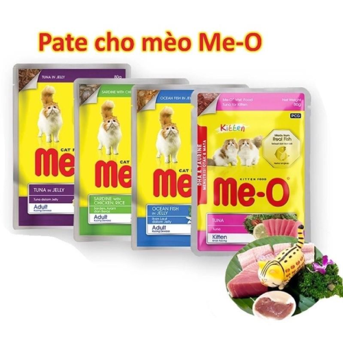 Pate cho mèo ME-O 80G