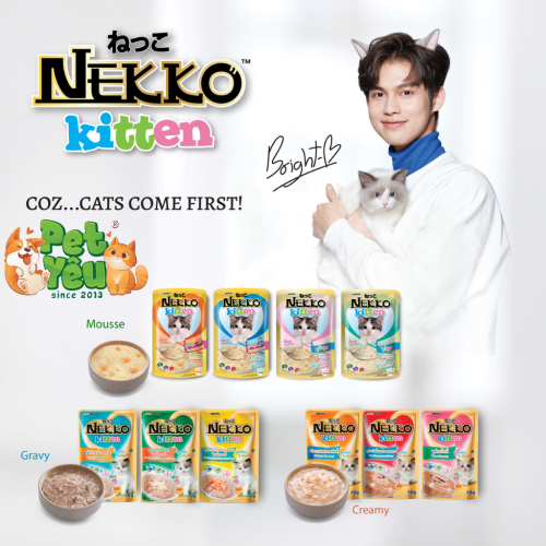 Pate NEKKO KITTEN Cho Mèo Con (1-12 Tháng Tuổi)