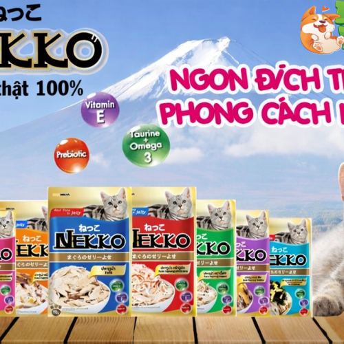 PATE NEKKO CHO MÈO TRƯỞNG THÀNH – GÓI 70G