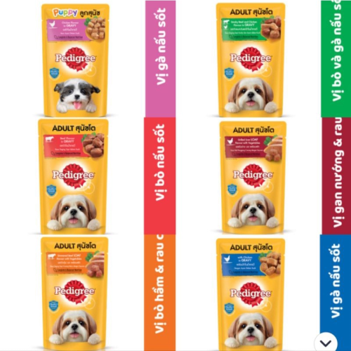 Pate cho chó Pedigree 130G