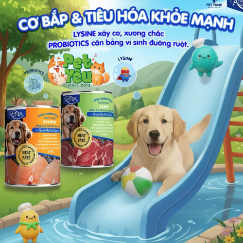 Pate cho chó AMNA
