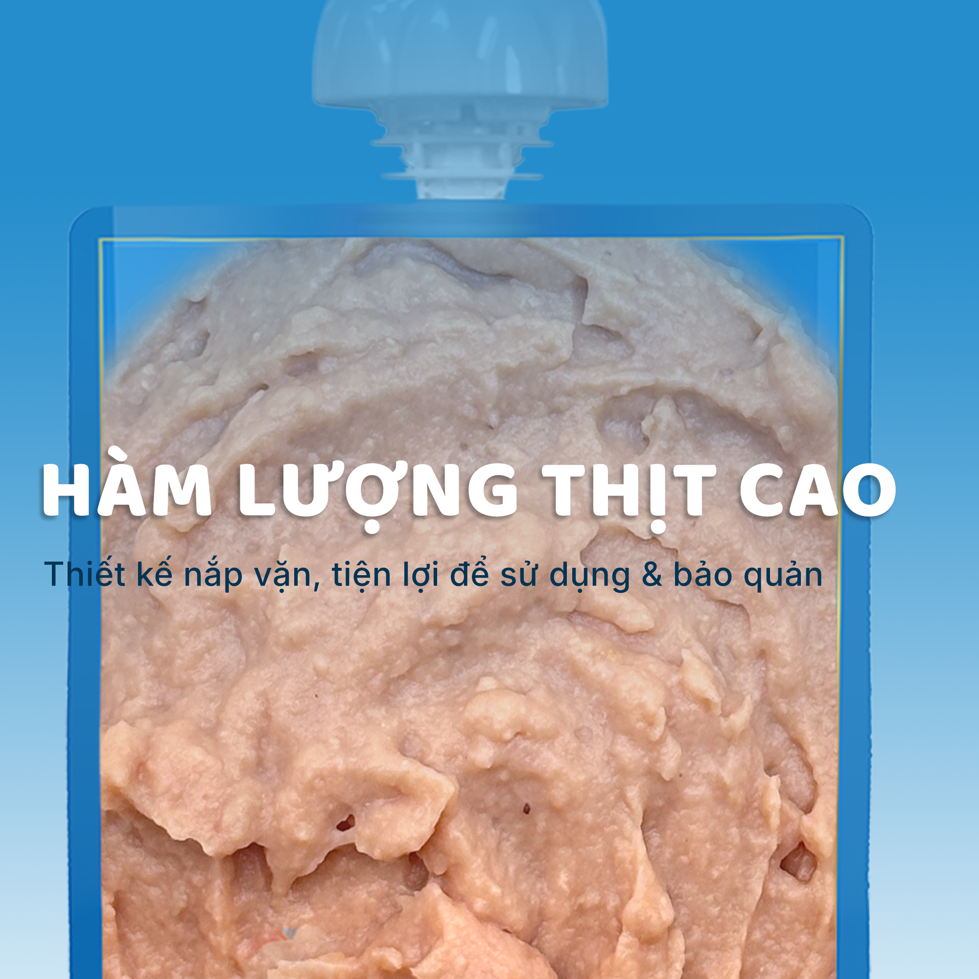 Pate nắp vặn cho mèo FAENBEI 90G