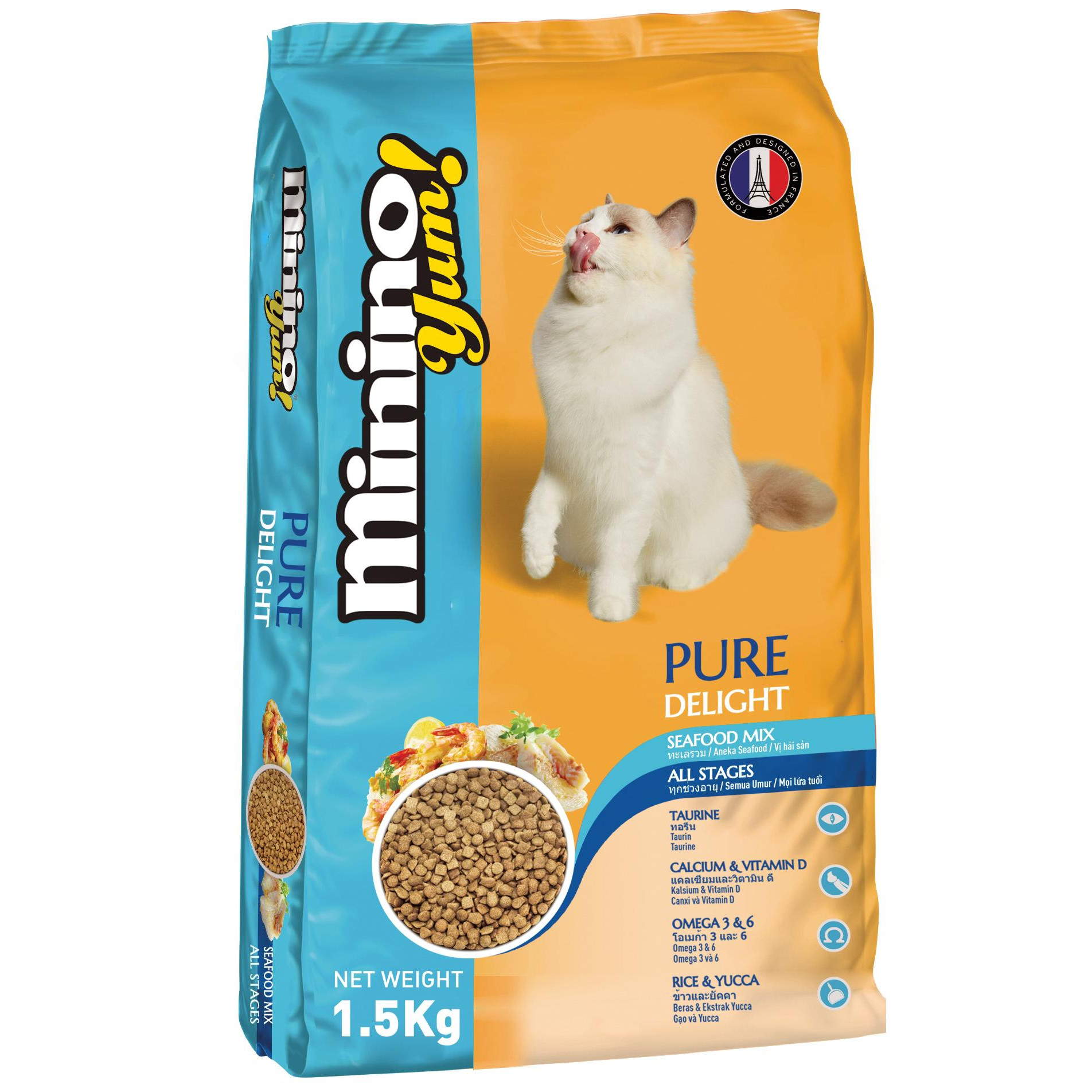 Thức ăn hạt MININO dành cho mèo