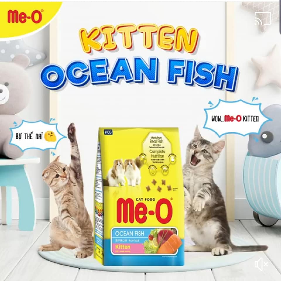 Thức ăn hạt Me-O dành cho mèo mọi độ tuổi ( Túi 1,1Kg-1,2Kg)