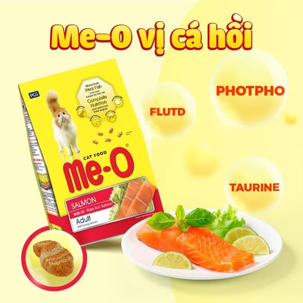 Thức ăn hạt Me-O dành cho mèo mọi độ tuổi ( Túi 1,1Kg-1,2Kg)
