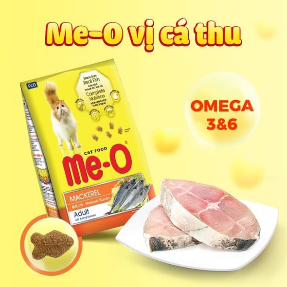 Thức ăn hạt Me-O dành cho mèo mọi độ tuổi ( Túi 1,1Kg-1,2Kg)