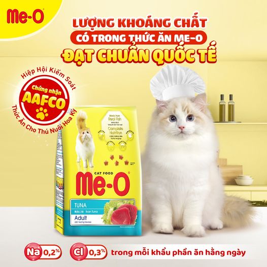 Thức ăn hạt Me-O dành cho mèo mọi độ tuổi ( Túi 1,1Kg-1,2Kg)