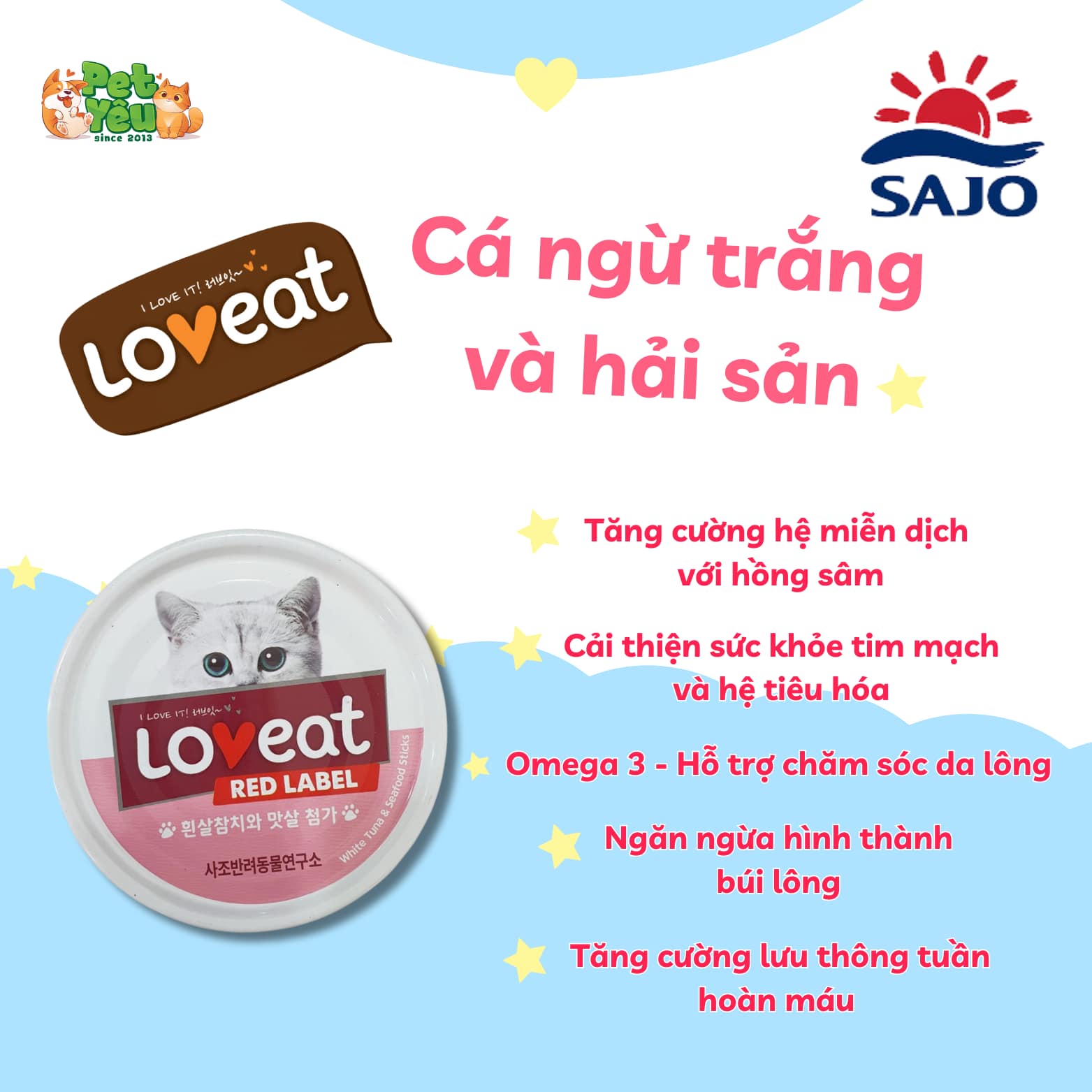 Pate Loveat Hàn Quốc Cho Mèo 160G