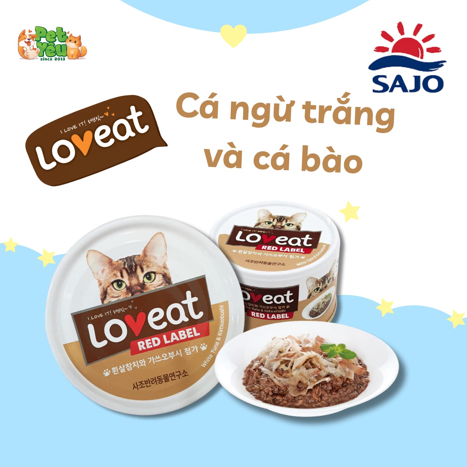 Pate Loveat Hàn Quốc Cho Mèo 160G