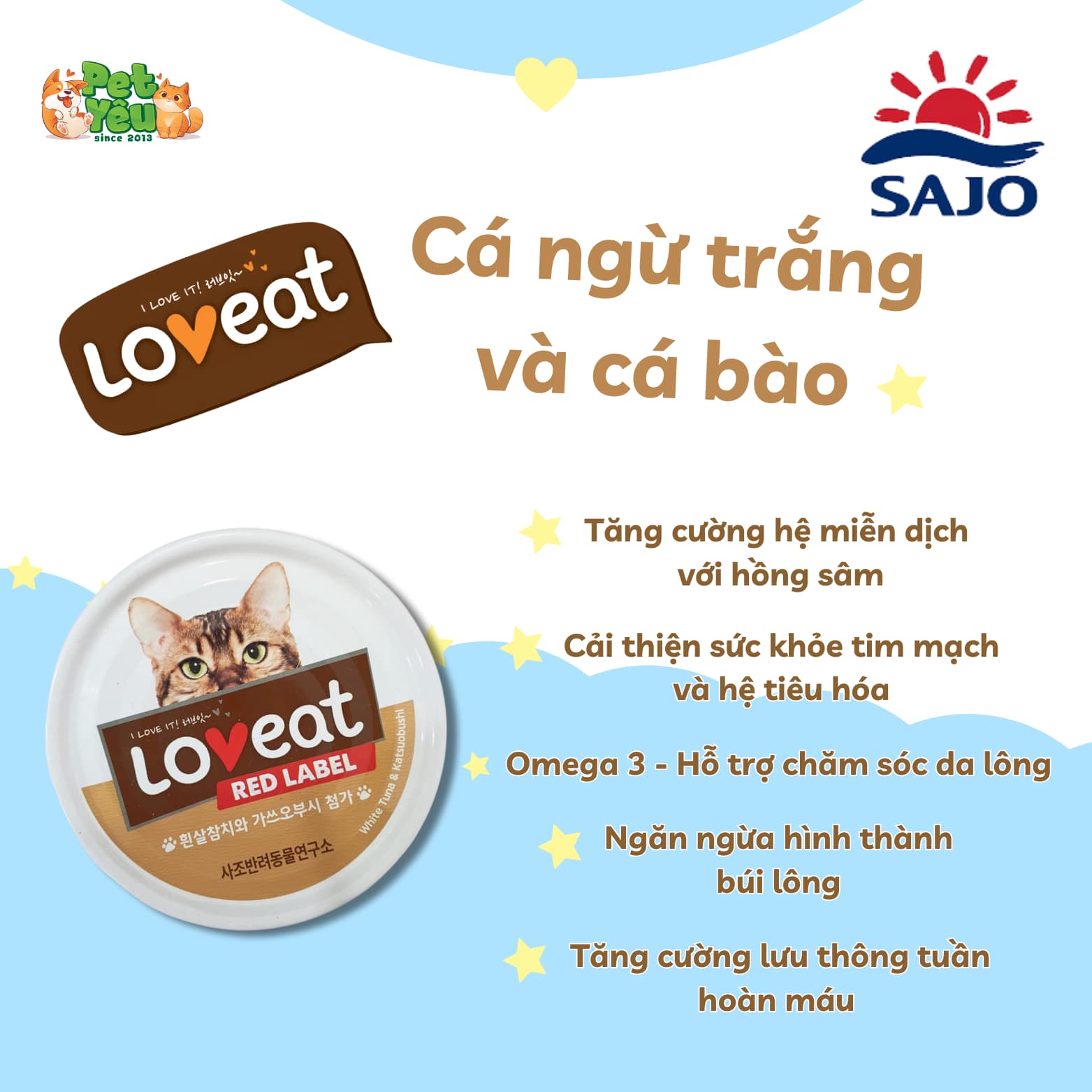 Pate Loveat Hàn Quốc Cho Mèo 160G