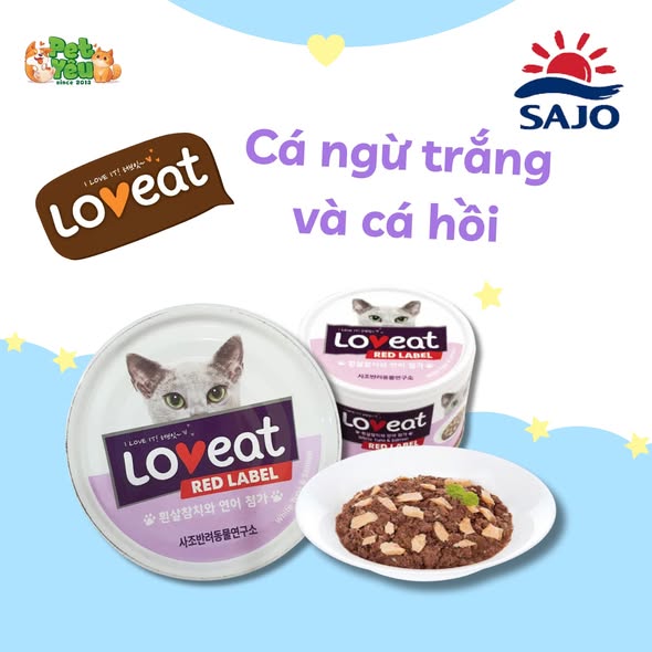 Pate Loveat Hàn Quốc Cho Mèo 160G