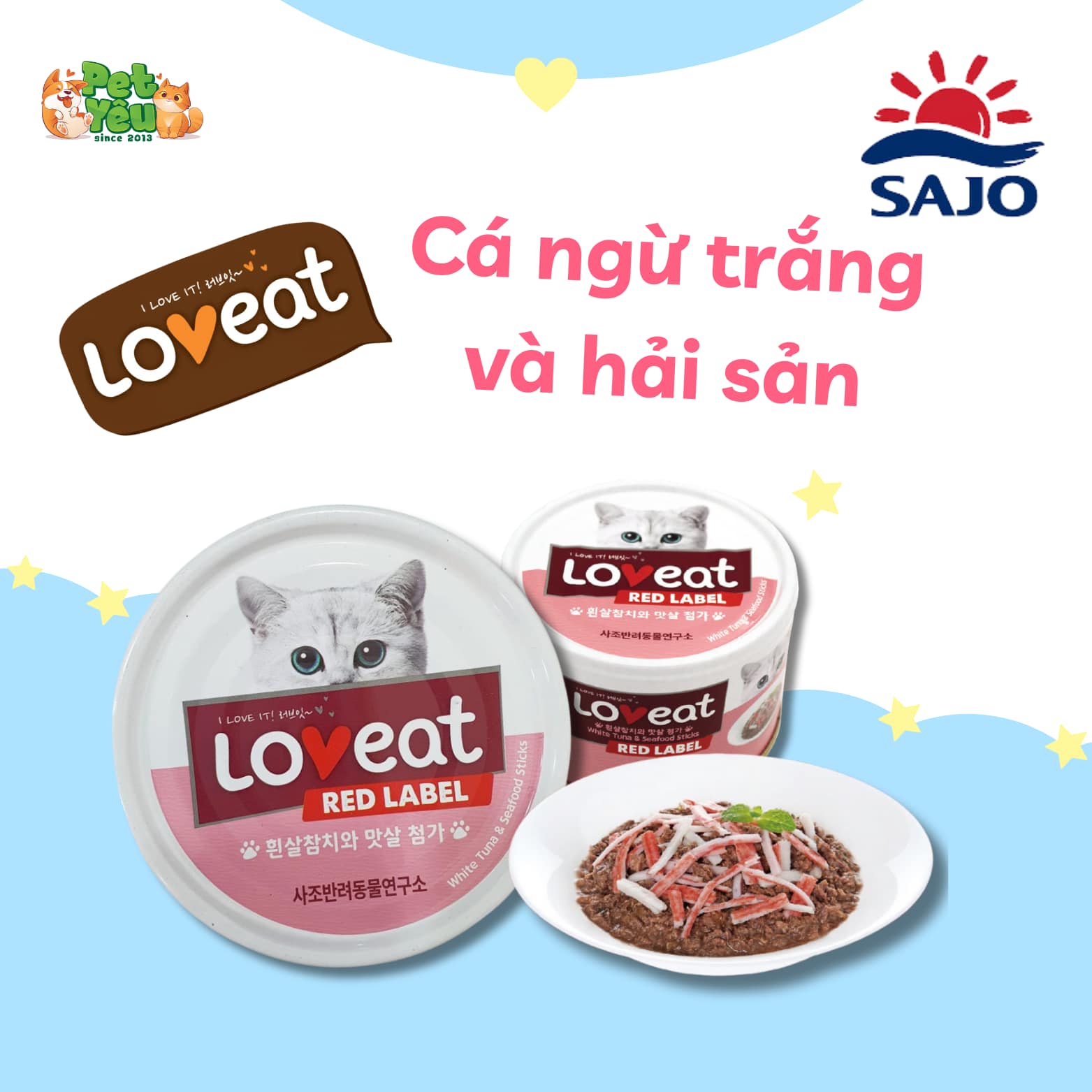 Pate Loveat Hàn Quốc Cho Mèo 160G