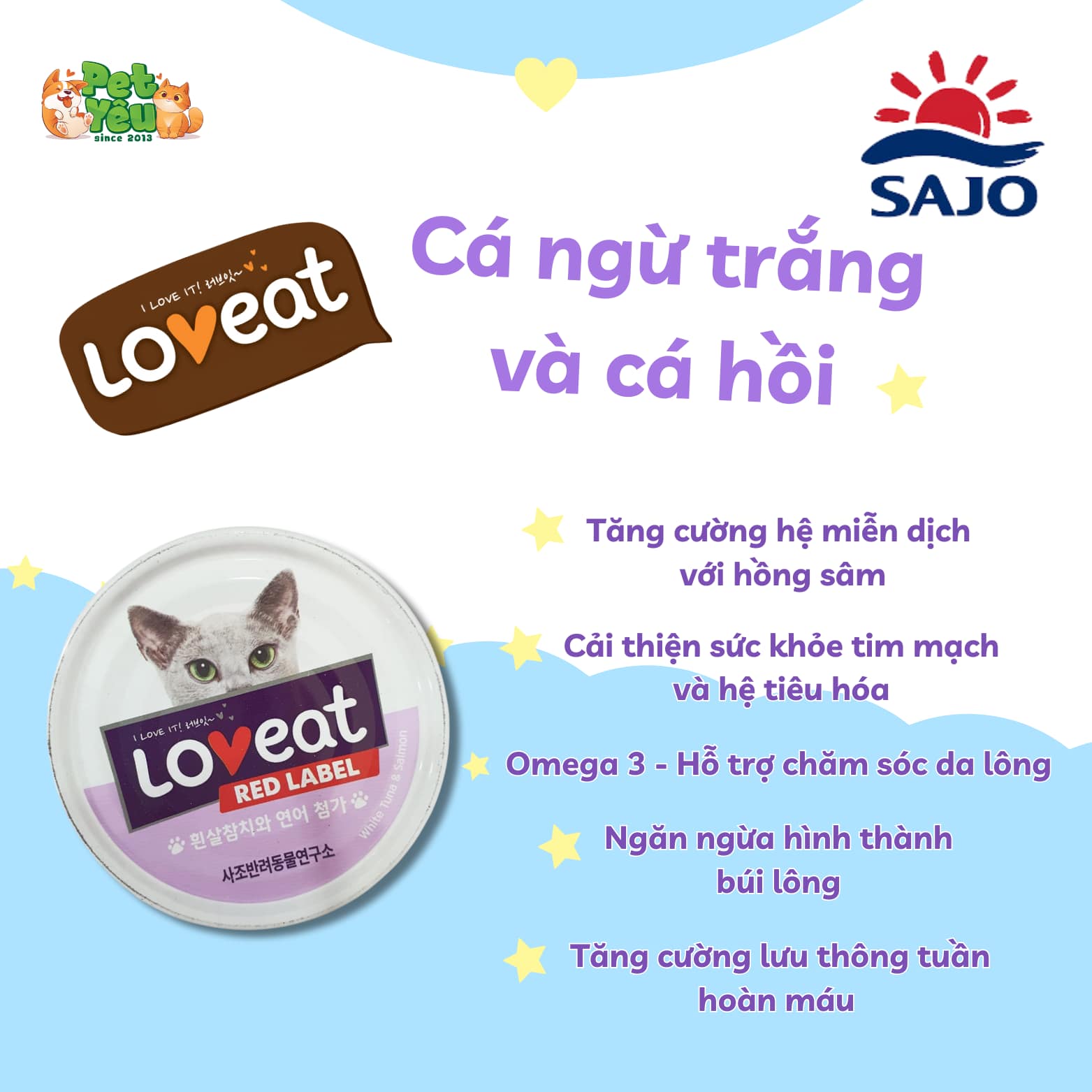 Pate Loveat Hàn Quốc Cho Mèo 160G