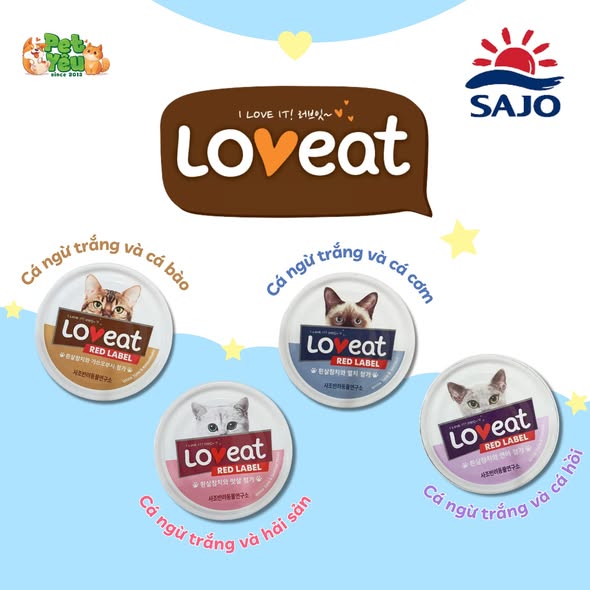 Pate Loveat Hàn Quốc Cho Mèo 160G