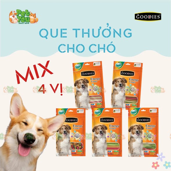 Snack cho chó GOODIES ENERGY TREATS 