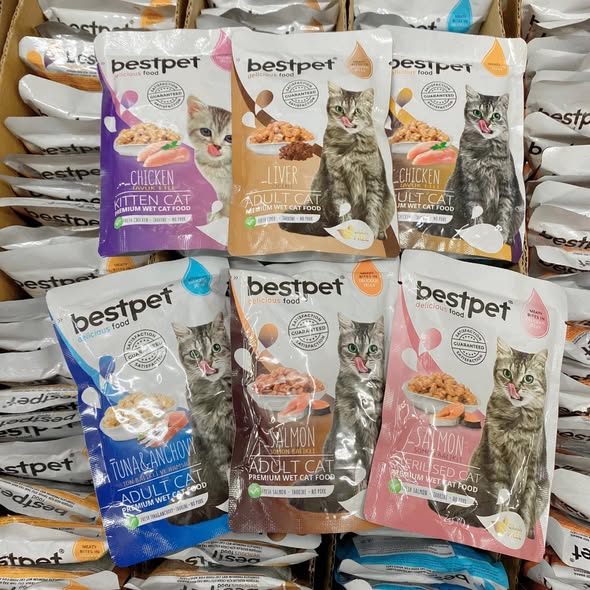 Pate Bestpet- Đặc Sản Thổ Nhĩ Kỳ Cho Mèo (Gói 85G)