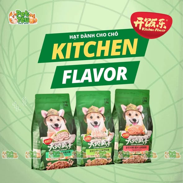Hạt dành cho chó Kitchen Flavor- Nature Gourmet
