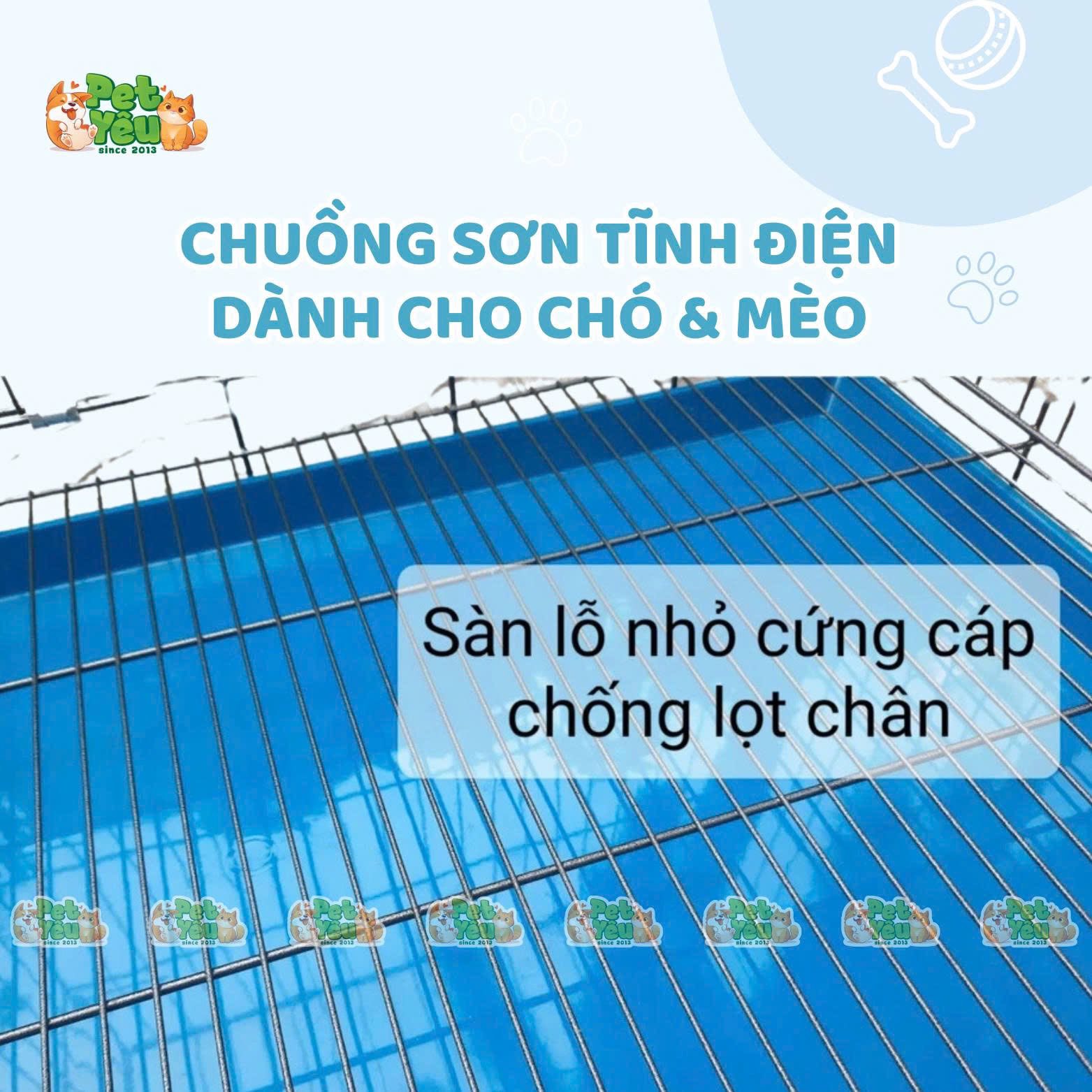 Chuồng Tĩnh Điện dành cho chó & mèo đủ size