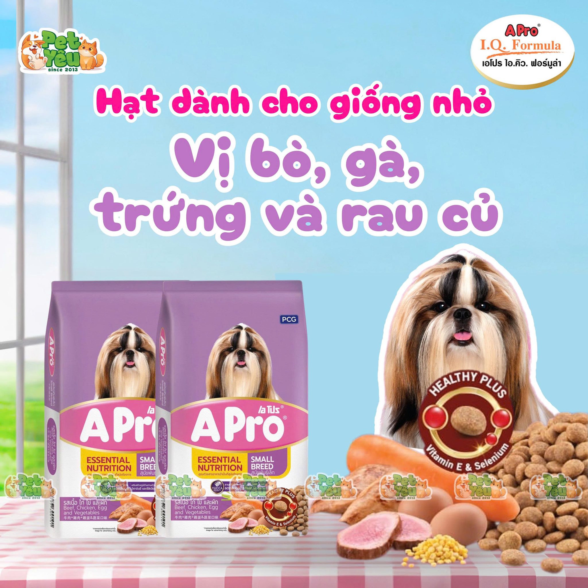 Thức ăn Hạt A-Pro cho chó ở mọi độ tuổi