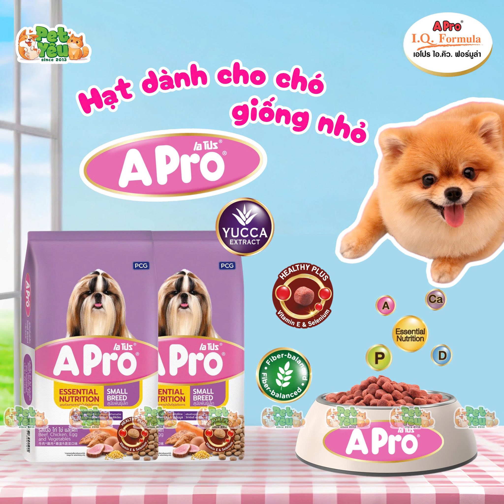 Thức ăn Hạt A-Pro cho chó ở mọi độ tuổi