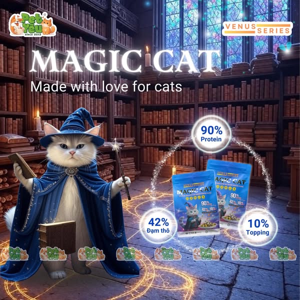 Thức ăn mèo  Magic Cat dành cho mèo lớn