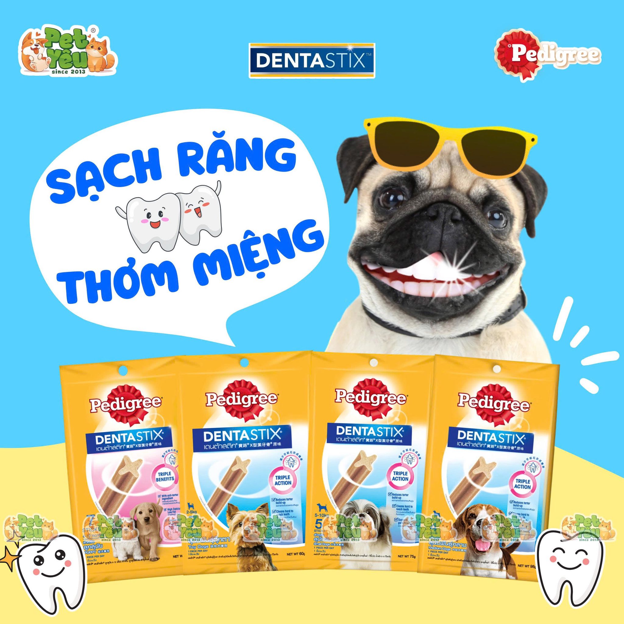 Xương gặm sạch răng Pedigree