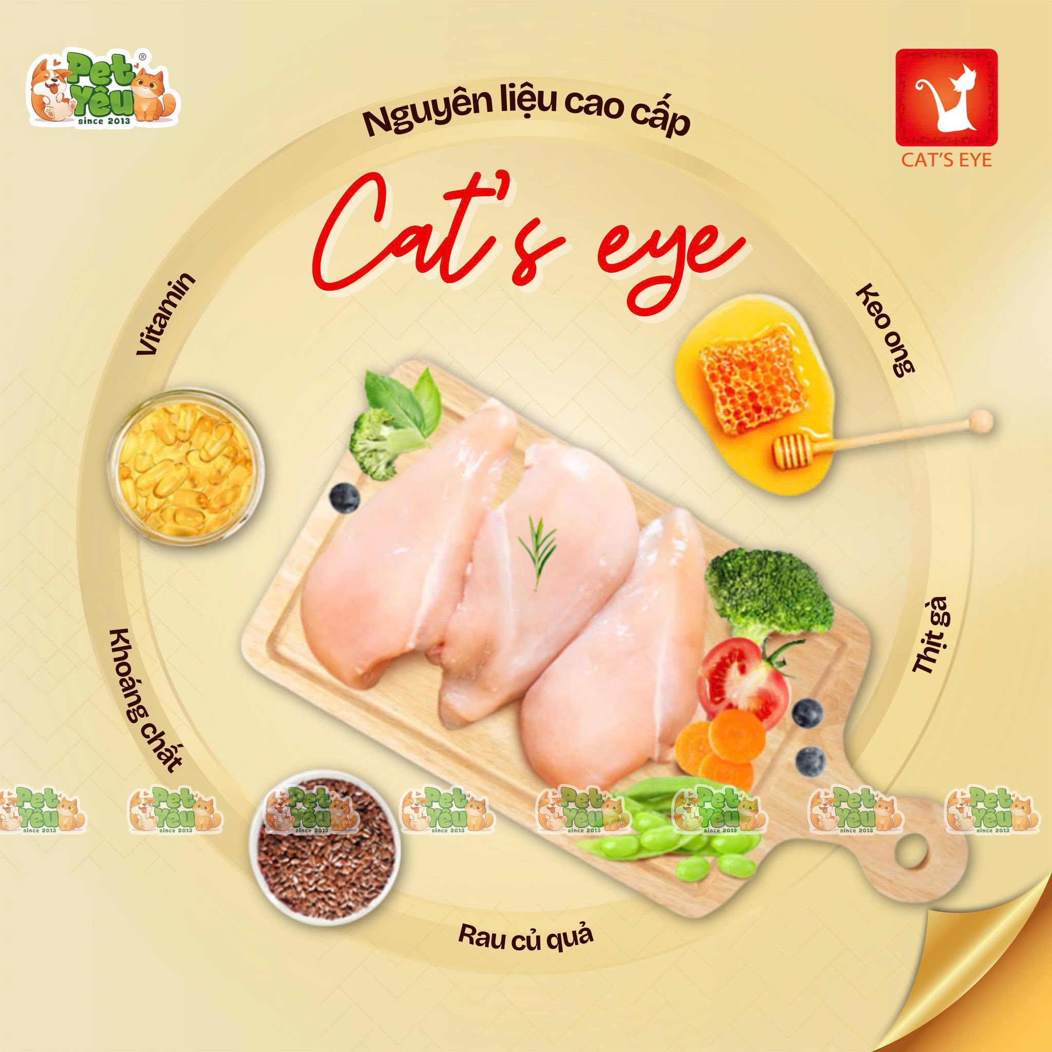Hạt cho mèo mọi lứa tuổi Cat's Eye