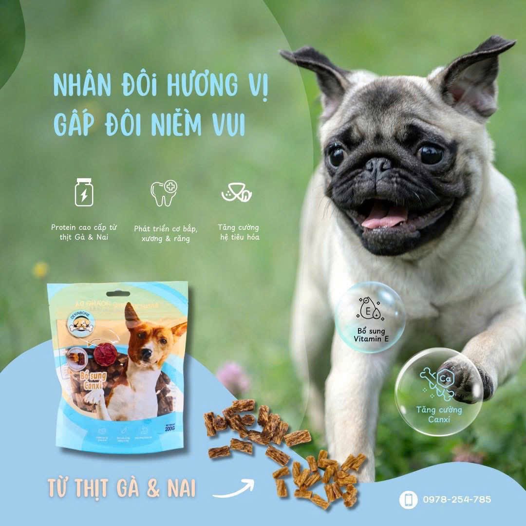 Snack Sạch Răng DEXINBONE cho chó