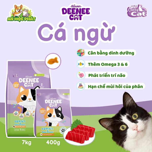 Thức ăn mèo trưởng thành - DeeNee Cat - 400gr