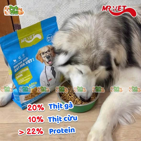 Thức ăn cho chó Mr.Vet D1