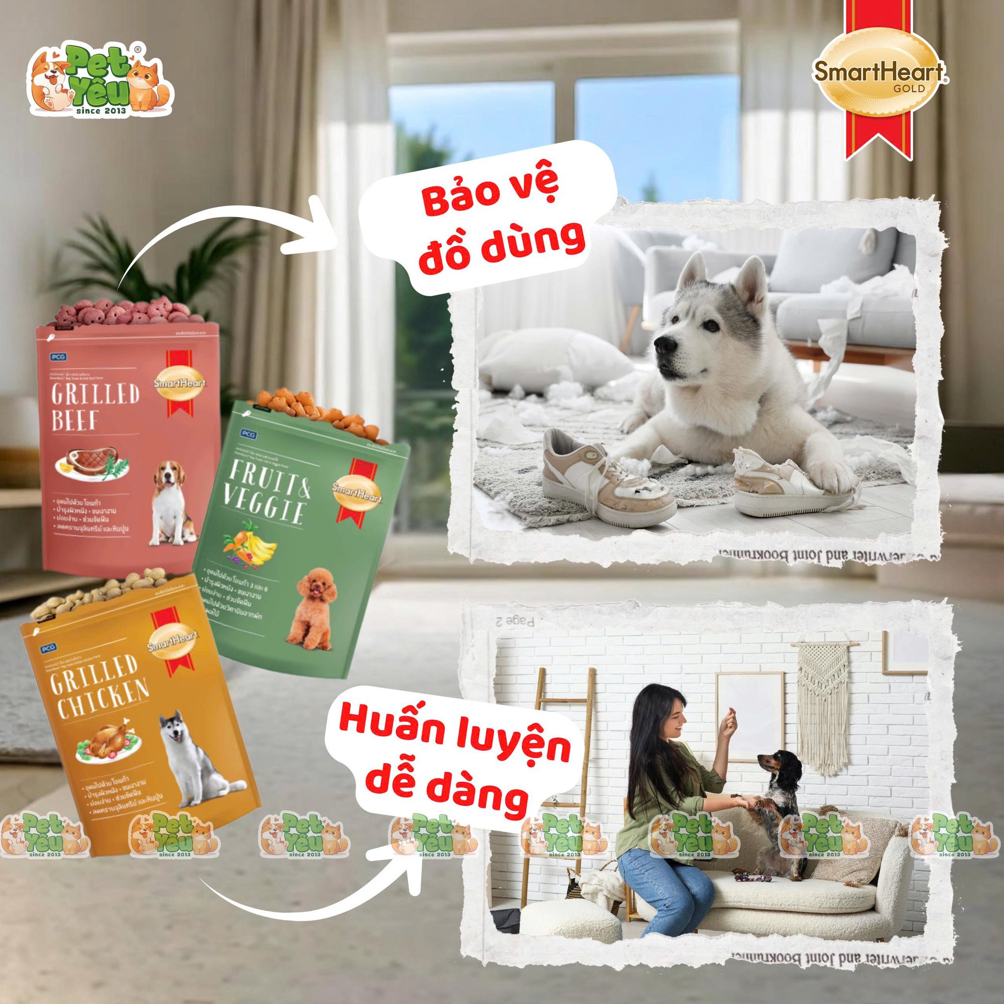 Bánh Thưởng SmartHeart cho chó