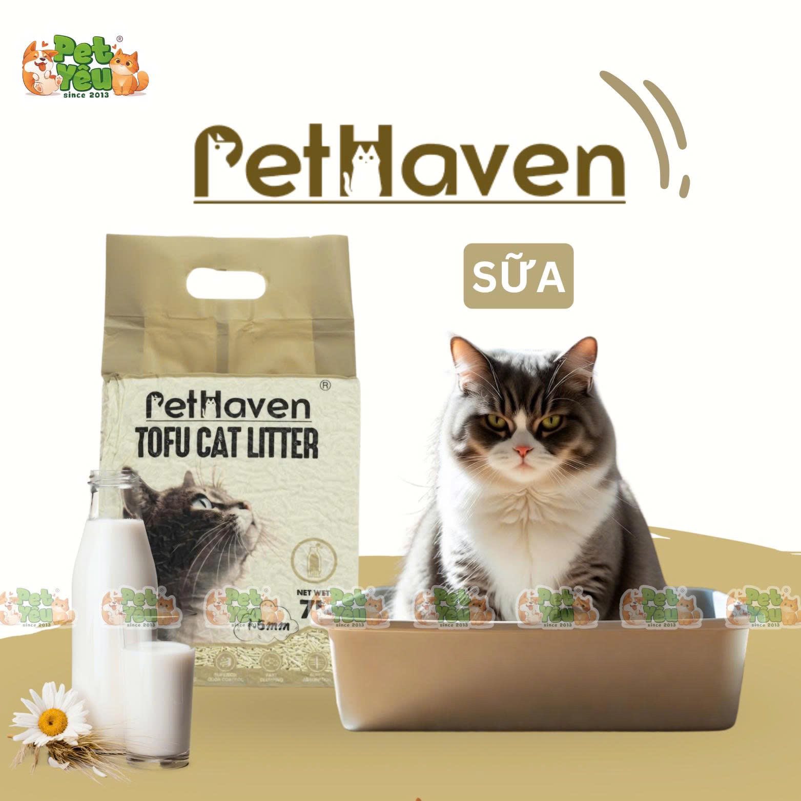 Cát đậu nành Pet Haven 7L