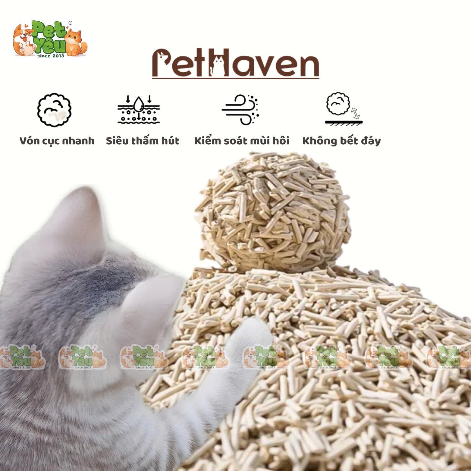 Cát đậu nành Pet Haven 7L