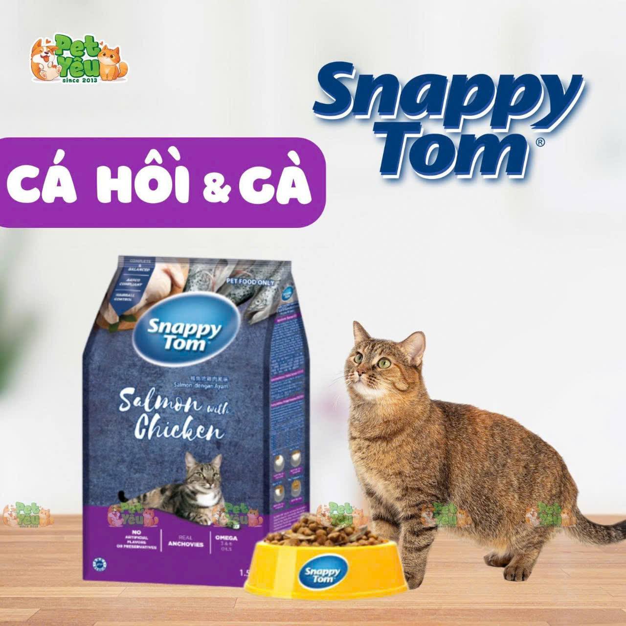 Hạt Snappy Tom - Vị Ngon Từ Cá Cơm Thật! 