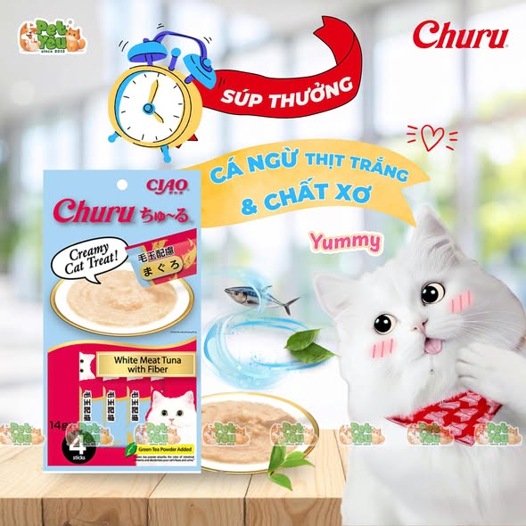 Súp Thưởng Ciao Churu cho mèo 