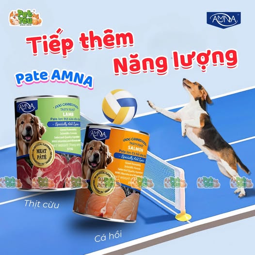 Pate cho chó AMNA