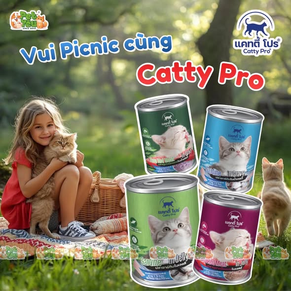 Thức ăn cho mèo Catty Pro