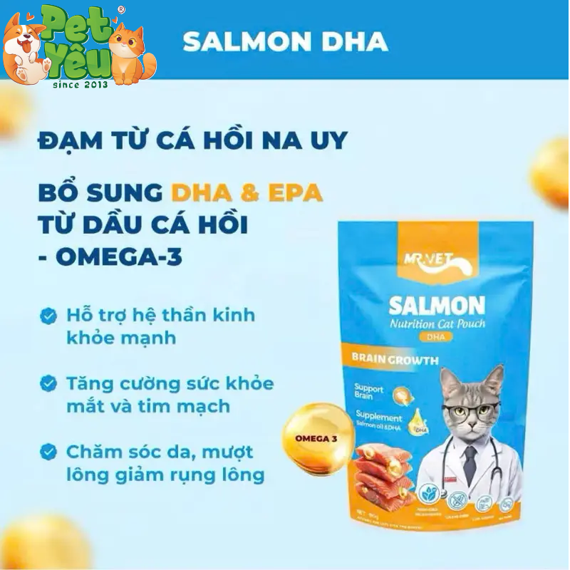 Pate cho mèo MR.VET - Gói 70G 