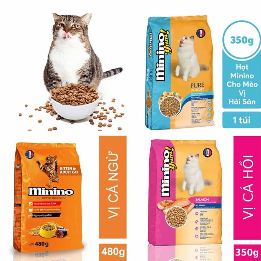 Thức ăn hạt MININO dành cho mèo