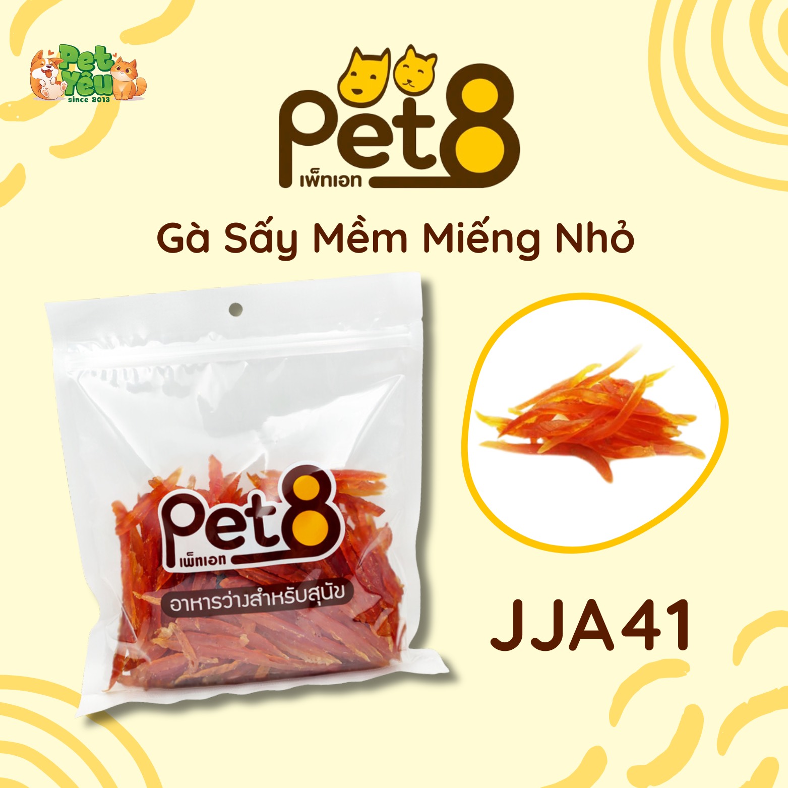 Snack Pet8 dành cho chó-400G